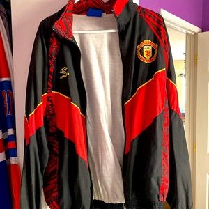 Vintage 90s Manchester United Umbria Jacket